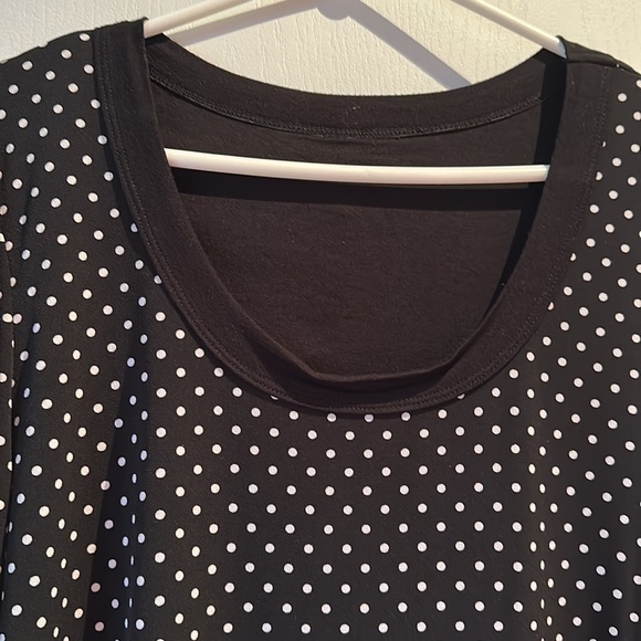 Dotted a-line dress size XL - Picture 2 of 2
